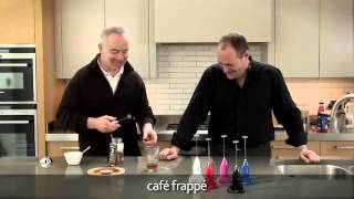 How to make a frappé coffee using an aerolatte milk frother [upl. by Morgun]