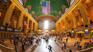 Walking Tour of Grand Central Terminal — New York City 【4K】🇺🇸 [upl. by Woolson427]