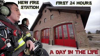 First 24 Hours in a New Fire Station  A Day in the Life [upl. by Jari]