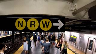 ⁴ᴷ The Busiest NYC Subway Station Times Square–42nd StreetPort Authority Bus Terminal [upl. by Assirrac]